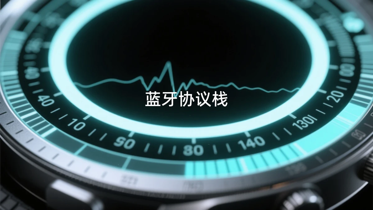 蓝牙协议栈数据包时序分析图谱